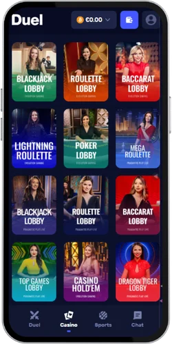 Duel Casino Live-kasino