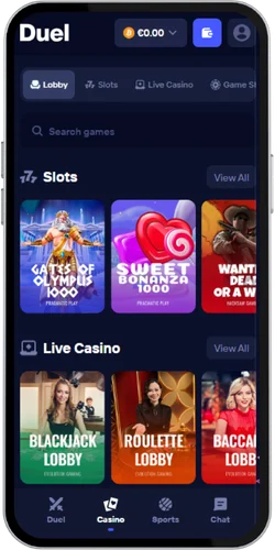 Duel Casino pelit