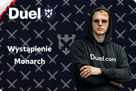 Wystąpienie Monarch, właściciela Duel Casino