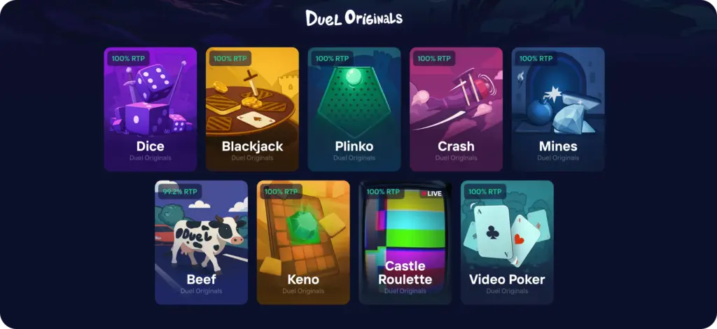 Duel originals rtp
